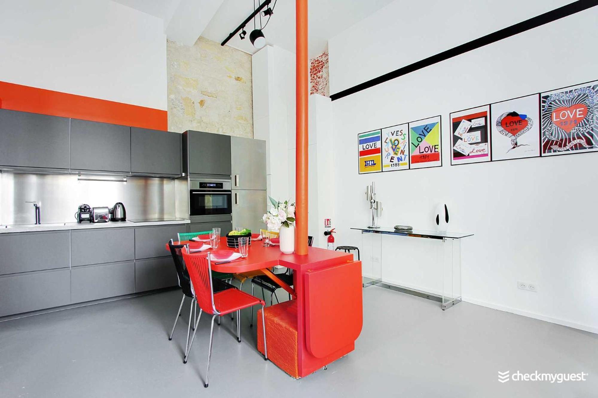 Authentic Apartment - 2Br-6P - Le Marais Paris Exterior foto